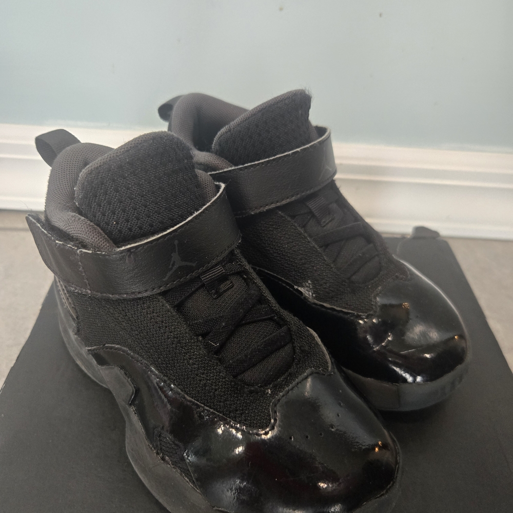 Kids Black Athletic Shoes
